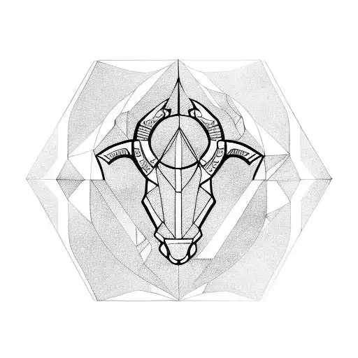 capricorn, Libra, Aries   tattoo design idea