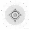 pulsar star map + india  tattoo design idea