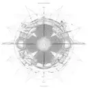 pulsar star map tattoo design idea