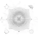 pulsar star map tattoo design idea