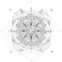 pulsar star map tattoo design idea