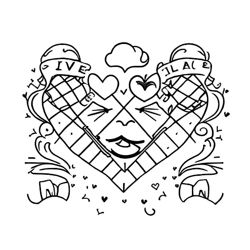 I've got love and I've got patience, don't I deserve to smile tattoo design idea