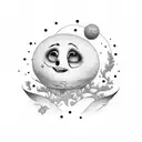 patience, love, smile tattoo design idea