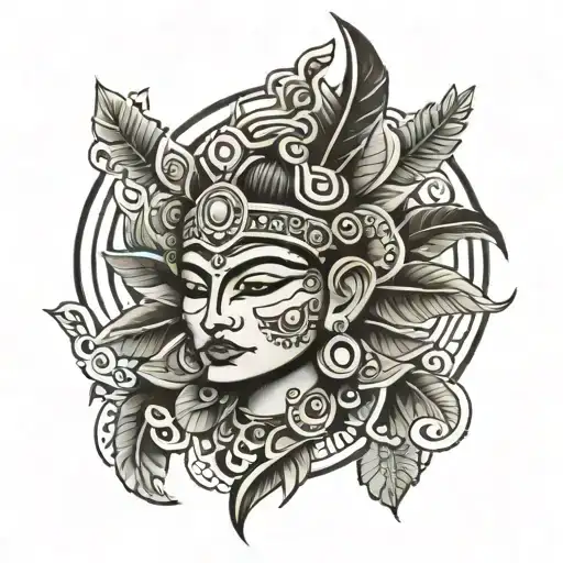 tatoos mayas tattoo design idea