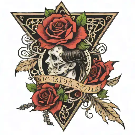 the band Lorna shore tattoo with the lyrics A world without you isnt meant for me tattoo design idea
