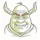 Shrek tattoo design idea