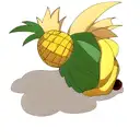 Pineapple tattoo design idea