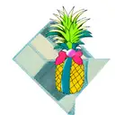 Pineapple tattoo design idea
