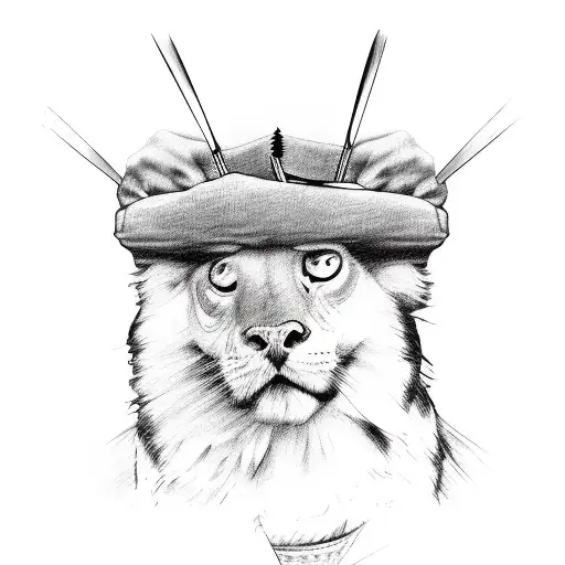 barber wire tony Montana  tattoo design idea