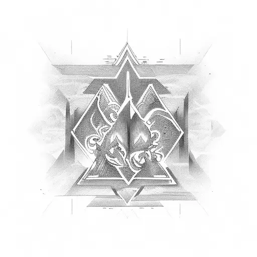 Nf text tattoo design idea