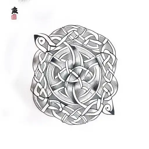Celtic Knot tattoo design idea