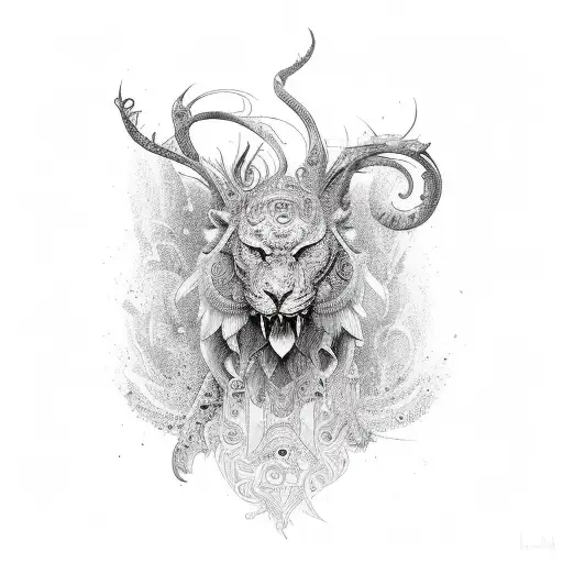 karma tattoo design idea