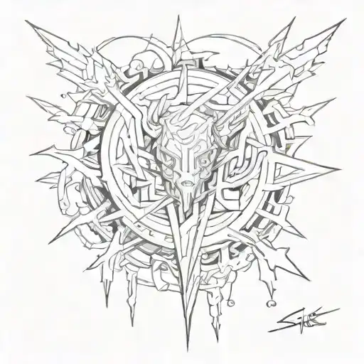 Crisis tattoo design idea