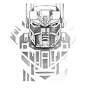 optimus prime tattoo design idea