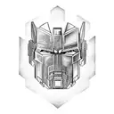 optimus prime tattoo design idea