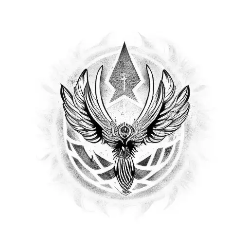 ave fenix tattoo design idea