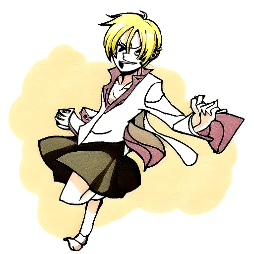 sanji  tattoo design idea