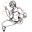 sanji  tattoo design idea