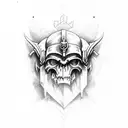 ultramarine warhammer 40k  tattoo design idea