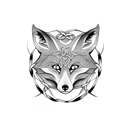 celtic fox tattoos