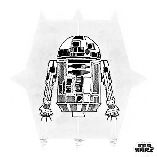 Star Wars with London theme tattoo design idea
