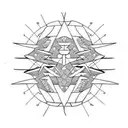 nazca lines tattoo design idea