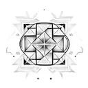 nazca lines tattoo design idea