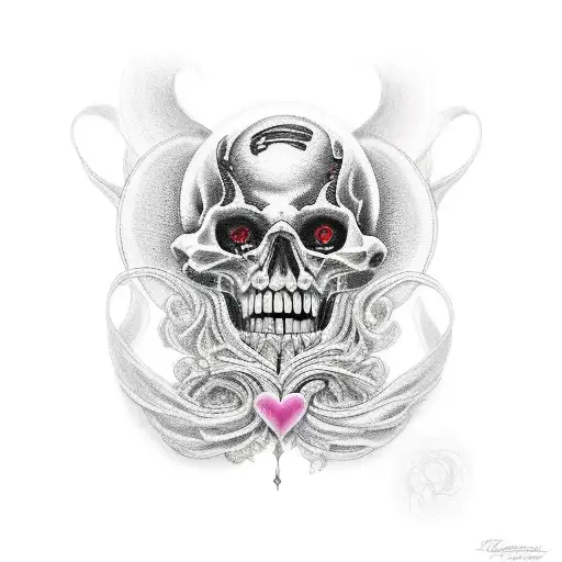 memento mori memento vivere tattoo design idea