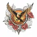 hunger games tattoo design idea