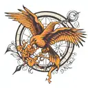 hunger games tattoo design idea