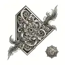 LL3 BLOCK tattoo design idea