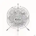 creat a tattoo of the following names in history and some words they said - [ ] Hypatia of Alexander  - [ ] Mary Wollsto tattoo design idea