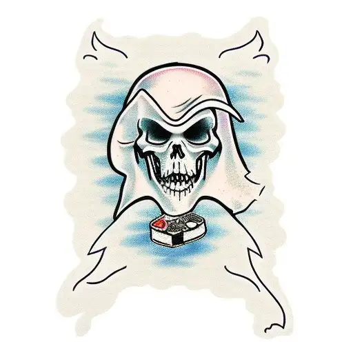 Grim Reaper tattoo design idea
