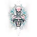 Grim Reaper tattoo design idea