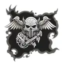 Warhammer 40k aquila tattoo design idea