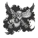 Warhammer 40k aquila tattoo design idea