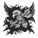 Warhammer 40k aquila tattoo design idea