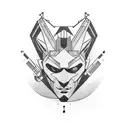 bode hacker  tattoo design idea
