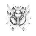 self sabotage tattoo design idea