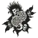 sick cunts tattoo design idea