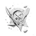 communist  tattoo design idea