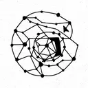 leo constellation tattoo design idea