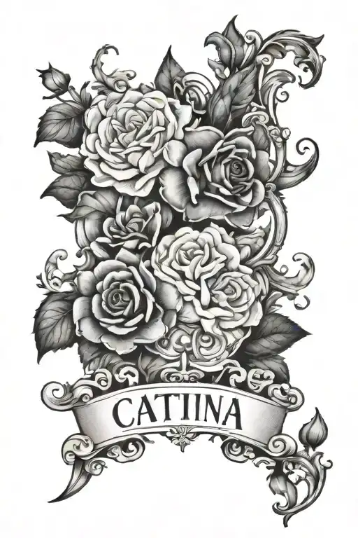 Names enriqué, catalina, nathanaël, Juan tattoo design idea