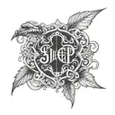 Sleep token band logo and gothic inspired tattoo design tattoo design idea