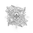 Love Hate  tattoo design idea