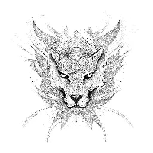 magic tattoo design idea