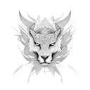 magic tattoo design idea