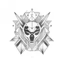 magic tattoo design idea