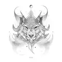 magic tattoo design idea