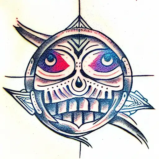 Evil Eye tattoo design idea
